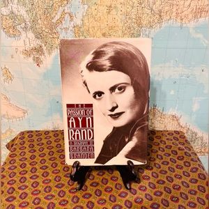 1986 The Passion of Ayn Rand By Barbara Branden Book
